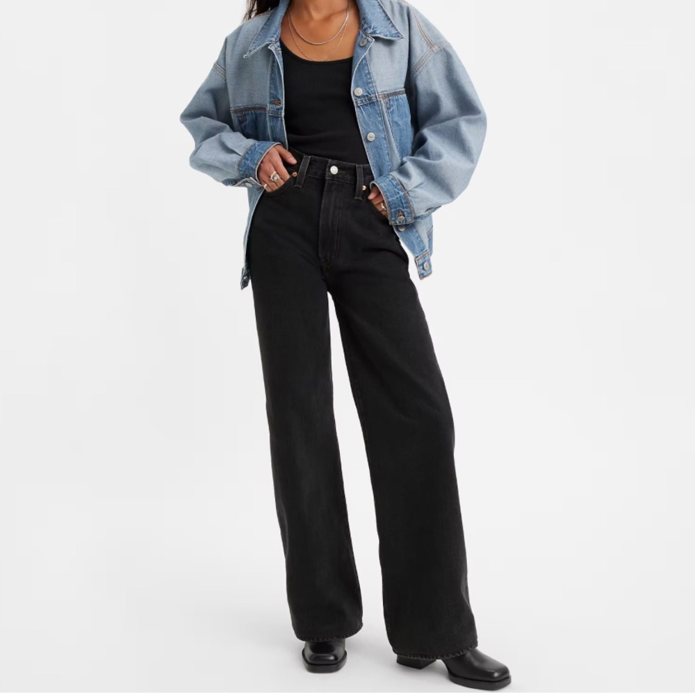 levi’s high loose jeans